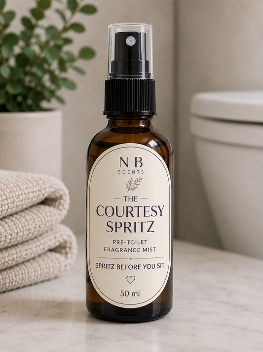 The Courtesy Spritz – Pre-Toilet Fragrance Mist 50ml